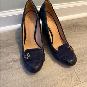 Tory Burch Black Wedges